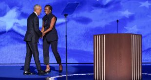 Michelle y Barack Obama urgen a votar por Kamala Harris