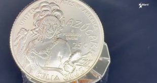 Moneda que honra a Celia Cruz ya está circulando en Estados Unidos