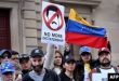 Venezolanos protestas en Melbourne. William WEST / AFP