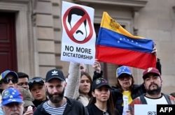 Venezolanos protestas en Melbourne. William WEST / AFP