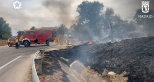 Incendio en San Blas