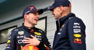 Max Verstappen y Adrian Newey