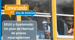 EEUU apoya a excarcelados nicaragüenses en Guatemala