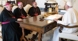 El Papa Francisco recibe a obispos cubanos