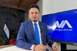 Gerall Chávez, periodista y fundador de Nicaragua Actual trabaja desde el exilio en Costa Rica. (Cortesía)