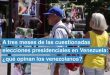 A tres meses de las cuestionadas elecciones presidenciales en Venezuela ¿qué opinan los venezolanos?