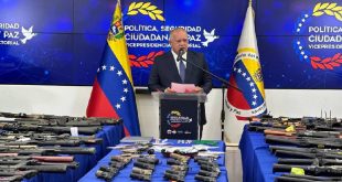 Diosdado Cabello revela la captura de mercenarios e incautación de armas