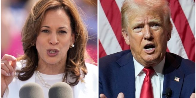 Harris y Trump apuntan a Michigan mientras ambos partidos buscan los votos del "muro azul"