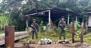 Incautaron semisumergible tipo “parásito” en guarida del ELN en Colombia