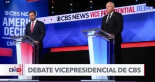 JD Vance y Tim Walz se enfrentan en el único debate para vicepresidente de EEUU