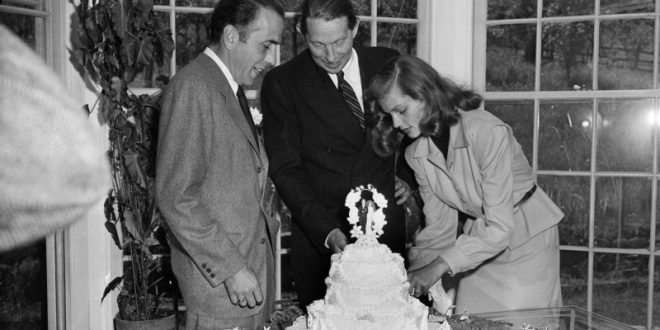 La boda de Bogie y Bacall