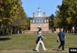 Vista del Palacio del Gobernador Real, enviado durante la época colonial por la Corona Británica para gestionar los asuntos comerciales, diplomáticos y culturales en ultramar en la principal colonia en suelo americano. [Foto: Tomás Guevara /VOA].