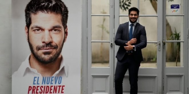 La "nueva política" de Uruguay lleva el rostro de Andrés Ojeda, el candidato que quiere enamorar