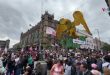 Mexicanos celebran la toma de posesión de Claudia Sheinbaum