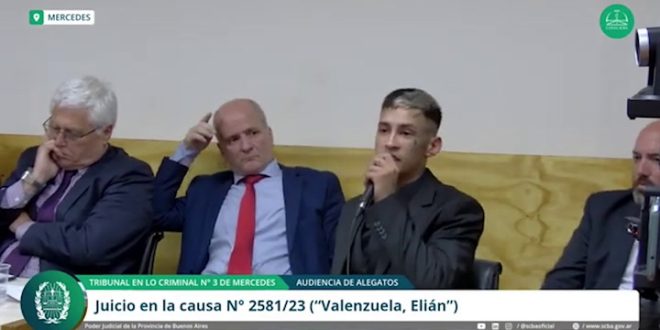 La palabra de L-Gante en el tribunal