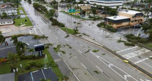 Sube a cuatro cifra de muertos por el paso del huracán Milton en Florida