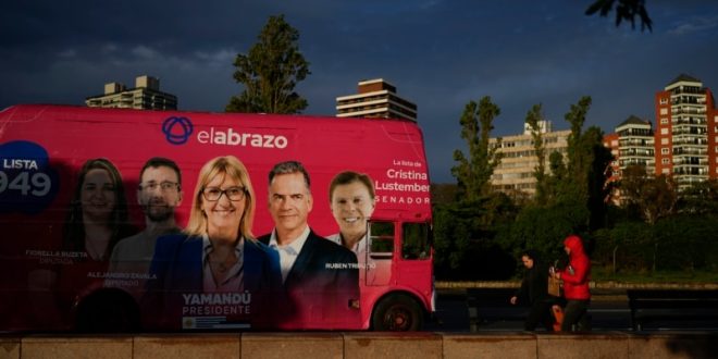 Uruguay celebra elecciones el domingo con la izquierda como favorita