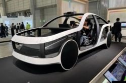 Prototipo de un auto SONY con sensores de 360 grados. Feria Tecnológica CEATEC 2024. Japón, octubre del 2024. [Foto: Pixammo]