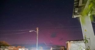 ¿Auroras boreales en Cuba?