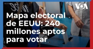 ¿Dónde vive la mayoría de votantes?