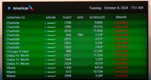 ¿Qué aeropuertos cerrarán debido al huracán Milton?