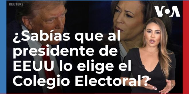 ¿Sabías que al presidente de EEUU lo elige el Colegio Electoral?