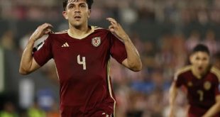 Aramburu se disculpa por su gesto tras la derrota de la Vinotinto