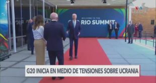 Cumbre del G20 inicia en medio de tensiones sobre Ucrania