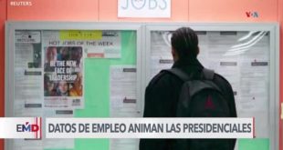 Débiles datos sobre empleo proporcionan material para campaña electoral en EEUU