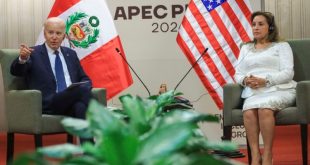 EEUU anuncia 65 millones de dólares en asistencia a Perú en el marco de la cumbre APEC