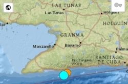 Sismo de 6.8 sacude Oriente de Cuba. (USGS)