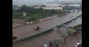 Fuertes lluvias azotaron Maracaibo y dejaron inundadas varias zonas de la ciudad(+Videos)