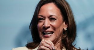 La candidata demócrata Kamala Harris, un hito en la política de EEUU