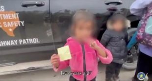 Niña migrante rescatada en la frontera contó que llegó sola a EEUU para encontrar a sus padres (Video)