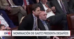 Republicanos divididos sobre nominación de Matt Gaetz a Fiscal General