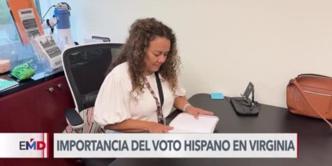 Voto hispano: Esfuerzos por evitar la apatía electoral de los hispanos en Virginia