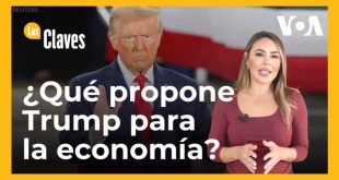 ¿Qué propone Trump para la economía de EEUU?