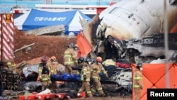 En imágenes: Accidente aéreo en Corea del Sur