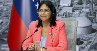 Delcy Rodríguez anuncia preparativos para la juramentación de Nicolás Maduro