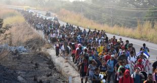 Info Martí | Caravana de migrantes rumbo a frontera sur de EEUU