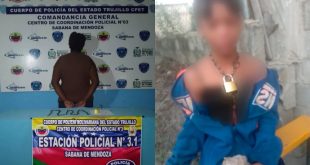 Rescatan a niña de 11 años encadenada a su cama en Trujillo