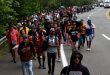 Se forma en México una nueva caravana de migrantes que intenta llegar hasta Estados Unidos