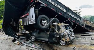 Suben a 41 los muertos en un accidente de tres vehículos en Brasil