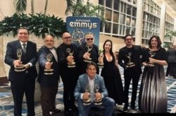 Galardonados de Martí Noticias en los Premios Emmy 2024.