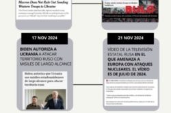 ¿"Los países de Occidente atacan a Rusia" y a su vez "retiran la ayuda a Ucrania"?