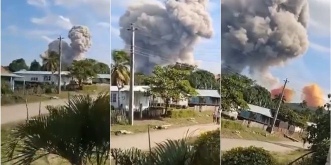 Al menos 13 desaparecidos y cientos evacuados tras explosión de polvorín militar en Holguín