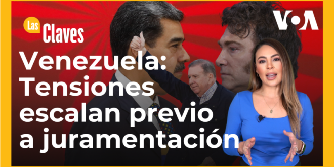 Aumentan las tensiones internacionales de cara a toma de posesión de Maduro