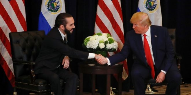 Bukele se compromete con Trump a colaborar en "detener la migración ilegal" y el auge de las pandillas