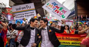 Cientos de parejas LGBTQ+ en Tailandia dieron el “sí acepto” con la entrada en vigor del matrimonio igualitario