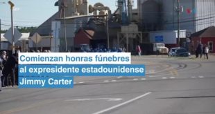 Comienzan los 6 días de honras fúnebres a Jimmy Carter